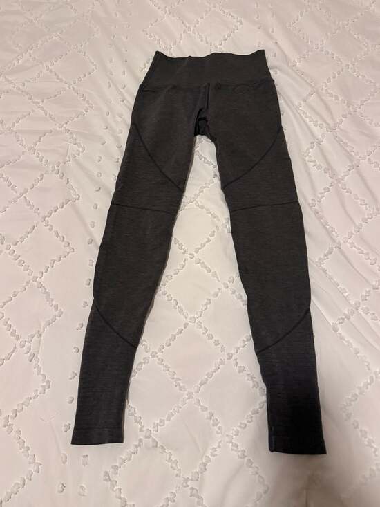 Alphalete Pants - Alphalete Seamless Leggings Charcoal Grey Size S